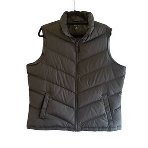 Lands’ End Women’s Black Puff Vest